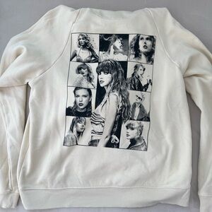 Taylor Swift Cream Eras Tour Hoodie Swifties Concert Merch 2023 The Eras Tour S